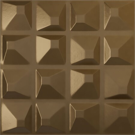 Ekena Millwork 19 5/8in. W x 19 5/8in. H Tristan EnduraWall Decorative 3D Wall Panel Covers 2.67 Sq. Ft. WP20X20TNCCB